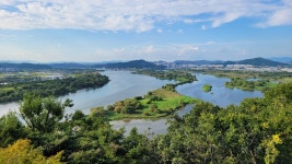 대구시 달성군 대명유수지- 달성습지- 화원동산 트레킹(2) - 산행 발자욱 - 바우들 산악회 대구시 달성군 대명유수지- 달성습지- 화원동산 트레킹(2)