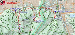 군성 1916 일토회 번개 대구 남구 앞산 왕굴 및 앞산자락길 3, 2, 1코스 트레킹 - 산행 발자욱 - 바우들 산악회 군성 1916 일토회 번개 대구... 