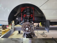 포터2 전륜 디자인 출원 제품 에어서스 - 국산 자동차 장착 사진 동영상 - 한일에어쇼바 포터2 전륜 디자인 출원 제품 에어서스