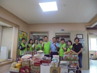 2025.6.10 새여울 외식업회 회원 후원방문 - 후원금안내 - 덕암지역아동센터 2025.6.10 새여울 외식업회 회원 후원방문