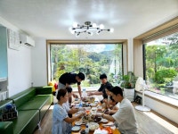 전원에서 별보며 달보며 1박2일 파르데스 독채펜션 (충남공주) - 국내외 한달살기,민박,어학연수,팬션,제주도살아보기 - 세상에 이런집이... 