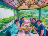 전원에서 별보며 달보며 1박2일 파르데스 독채펜션 (충남공주) - 국내외 한달살기,민박,어학연수,팬션,제주도살아보기 - 세상에 이런집이... 