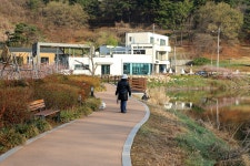 반곡지(盤曲池)의 춘경(春景) 경산시 남산면 반곡리 - 2024.04.02 - 일반 게시판 - 대륜고등학교 제25회(통합49회) 동기회 반곡지(盤曲池)의... 