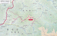 운무산[雲霧山]-978.5 M-횡성군 청일면, 홍천군 서석면 - └――――➤[강원도 지도] - 10분만 기달려 운무산[雲霧山]-978.5 M-횡성군 청일면... 