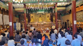 2023년8월30일인천서구가좌동법명사백중(우란분재),하안거백일기도회향조상천도대법회 - ♣ ............ 법명사행사 - 대한불교조계종 법명사... 