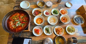 (의왕)50년전통 둥근상 시골집 - 한식 - 맛있는 안양 (의왕)50년전통 둥근상 시골집