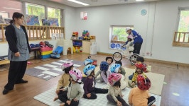 온새미어린이집(5월16,17일) - ◈ 구로구청,서초구청,은평구청자전거교통안전교육 - 녹색자전거봉사단연합 온새미어린이집(5월16,17일)