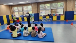 구로남초등학교병설유치원(5월27일) - ◈ 구로구청,서초구청,은평구청자전거교통안전교육 - 녹색자전거봉사단연합... 