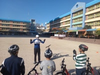 찾아가는학교자전거 안전교육(교육청) - 녹색자전거봉사단연합 노원구 한천초등학교 자전거 안전교육(2025.10.27. ~29) 4학년 5학급 /강북... 