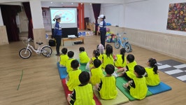 구로구 미림유치원(6월22일) 4교시 60명 - ◈ 구로구청,서초구청... 녹색자전거봉사단연합 구로구 미림유치원(6월22일) 4교시 60명