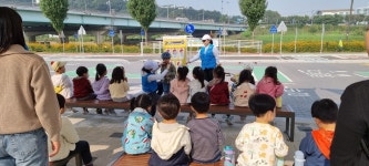 교통공원_서울남유치원7세(10.08) - ◈ 구로구청,서초구청... 녹색자전거봉사단연합 교통공원_서울남유치원7세(10.08)