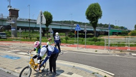 구로구 온새미어린이집(6월2일) 2교시 30명 - ◈ 구로구청,서초구청,은평구청자전거교통안전교육 - 녹색자전거봉사단연합 구로구... 