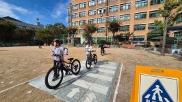 상지초교2025년10월23일24일 - ◈ 찾아가는학교자전거 안전교육(교육청) - 녹색자전거봉사단연합 상지초교2025년10월23일24일