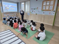 구로구 느티나무어린이집(7월10일) 3교시 45명 - ◈ 구로구청,서초구청,은평구청자전거교통안전교육 - 녹색자전거봉사단연합 구로구... 