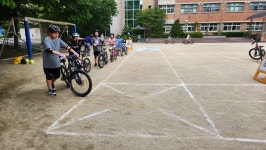 양천구 장수초등학교 4학년(5월23,24일) - ◈ 찾아가는학교자전거 안전교육(교육청) - 녹색자전거봉사단연합 양천구 장수초등학교 4학년... 