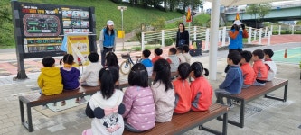 교통공원_구립개봉어린이집(10.21) - ◈ 구로구청,서초구청,은평구청자전거교통안전교육 - 녹색자전거봉사단연합 교통공원... 