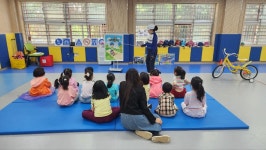 구로남초등학교병설유치원(5월27일) - ◈ 구로구청,서초구청,은평구청자전거교통안전교육 - 녹색자전거봉사단연합... 
