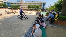 선유초등학교 2학급 - ◈ 찾아가는학교자전거 안전교육(교육청) - 녹색자전거봉사단연합 선유초등학교 2학급