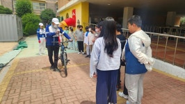 양강초교 4학급(6월24일25일) - ◈ 찾아가는학교자전거 안전교육(교육청) - 녹색자전거봉사단연합 양강초교 4학급(6월24일25일)