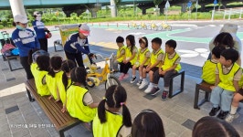 푸른동산 유치원(6월4일) - ◈ 구로구청,서초구청,은평구청자전거교통안전교육 - 녹색자전거봉사단연합 푸른동산 유치원(6월4일)