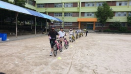문정초등학교 자전거교통안전교육 - ◈ 찾아가는학교자전거 안전교육(교육청) - 녹색자전거봉사단연합 문정초등학교 자전거교통안전교육