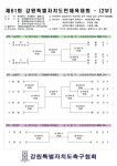제61회 강원특별자치도민체육대회 대진표(6월12일~15일=동해시) - 자유게시판 - 축구선수 학부모연합회 제61회 강원특별자치도민체육대회... 