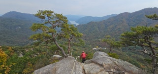 강원 춘천 마적산,오봉산 단풍산행기. - 산아 번개/야간산행앨범 - 창원 山아山아 산악회 강원 춘천 마적산,오봉산 단풍산행기.