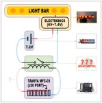 2V LED 구현 가능할까요? - 묻고 답하기 - 스케일 알씨클럽 타미야 MFC-03을 통하여 제어가 가능한 7.2V LED 구현 가능할까요?