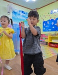 - ············ 금빛초원(만3세) - 사랑속에서 꿈을 키우는 세계로교회 부설 제일어린이집 오르프 특별활동 - 여름을 연주해요!!!