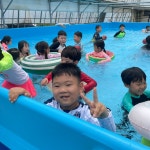 김해 하늘농장 물놀이🌊 - ············ 푸른바다(만5세) - 사랑속에서 꿈을 키우는 세계로교회 부설 제일어린이집 김해 하늘농장 물놀이🌊