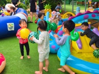 ~💙 - ············ 파란하늘(만2세) - 사랑속에서 꿈을 키우는 세계로교회 부설 제일어린이집 비 온 뒤 맑음, 하늘농장으로!!~💙