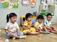오감놀이 수박🍉🍉 - ············ 예쁜새싹(만1세) - 사랑속에서 꿈을 키우는 세계로교회 부설 제일어린이집 오감놀이 수박🍉🍉