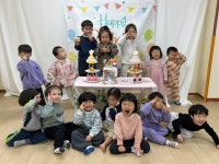 🎂지성아~ 생일축하해🥳 - ············ 뭉게구름(만2세) - 사랑속에서 꿈을 키우는 세계로교회 부설 제일어린이집 🎂지성아... 