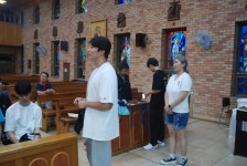 여름 신앙학교를 무사히 마치고 도착 (2023. 7. 26) - 본당소식 - 용계성당 2023년도 여름 신앙학교를 무사히 마치고 도착 (2023. 7. 26)