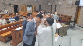 윤석광 베드로 세례식(2025/8/23) - ♬ 사천성당 사진 모음 - 천주교 마산교구 사천성당 천주교 마산교구 사천성당