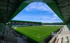 Slovakia , Prešov , Futbal Tatran Aréna , 6,500 , 1907 (Re 2025.05.03) - SMALL STADIA - 세계의 주요 경기장 Slovakia... 