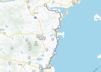 남파랑길 제41차 원등마을회관(79코스)~상발마을~죽청배수갑문~정남진전망대~ 회진시외버스터미널까지 걷기(1-1) - ┌ 남파랑길 걷기 - 한국의... 