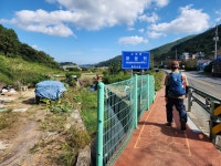 충무도서관(14코스)~ 신거제대교(15-1코스)까지 걷기 - ┌ 남파랑길... (13-2코스)~통영 충무도서관(14코스)~ 신거제대교(15-1코스)까지 걷기