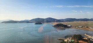 남파랑길 제41차 원등마을회관(79코스)~상발마을~죽청배수갑문~정남진전망대~ 회진시외버스터미널까지 걷기(1-1) - ┌ 남파랑길 걷기 - 한국의... 