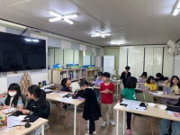 4월 캘리그래피 활동 - 캘리그래피 - 시흥시 푸른지역아동센터 4월 캘리그래피 활동