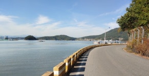 제 287차 남파랑 한려길 46코스(남해 미지막 구간) 트레킹 안내 - 산행공지 발자취 - 산드레산악회 제 287차 남파랑 한려길 46코스(남해 미지막... 