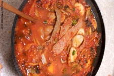 부대김치찌개 - ♣ 요리 음식 ♣ - 감자바우 산약초 부대김치찌개