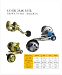 선구매-New Thresh SJ180HH + CrownJun Korea Lever drag reel & Spinning reel - 입고전세일 or 공동구매 - 유피싱 선구매-New...