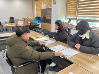 01.23 한글up 숫자up - 2회차 (모음공부) - 26_자립생활주택 - 수지장애인자립생활센터 01.23 한글up 숫자up - 2회차 (모음공부)