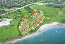 여수 오천동 오션 파미르펜션단지 - 건축투시도 - 아름건축디자인 여수 오천동 오션 파미르펜션단지