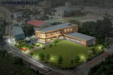 영암 학산 소규모 도서관 - 건축투시도 - 아름건축디자인 영암 학산 소규모 도서관