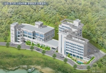 신안 현기미 1004마을 관광펜션 조감도 - 건축투시도 - 아름건축디자인 신안 현기미 1004마을 관광펜션 조감도