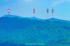 오독산 등산로 전경-②(오독산 정상 및 오독산에서 바라본 주변지역... 삼성산 기암괴석 및 100대 명산 안내(산정상 조망) 오독산 등산로 전경-②... 