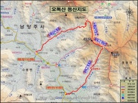 오독산 등산로 전경-②(오독산 정상 및 오독산에서 바라본 주변지역... 삼성산 기암괴석 및 100대 명산 안내(산정상 조망) 오독산 등산로 전경-②... 