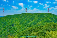 오독산 등산로 전경-②(오독산 정상 및 오독산에서 바라본 주변지역... 삼성산 기암괴석 및 100대 명산 안내(산정상 조망) 오독산 등산로 전경-②... 